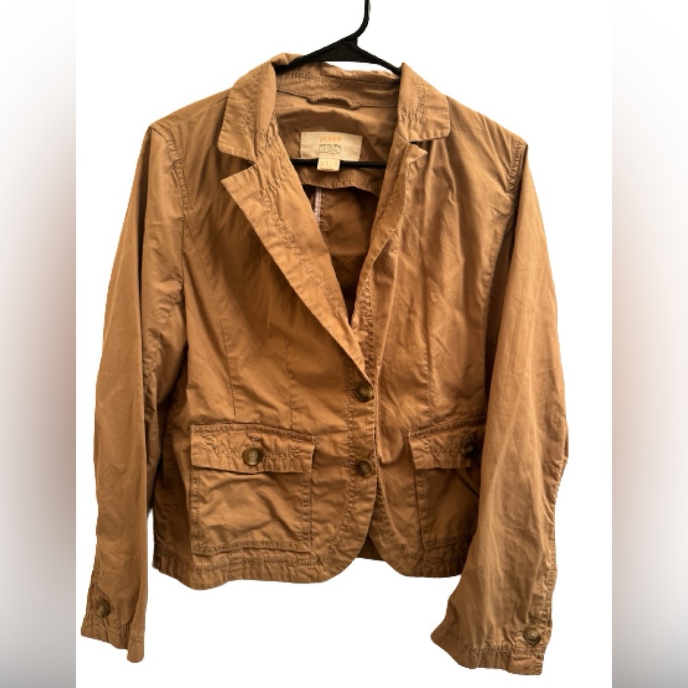 J. Crew Women’s Classic Twill Chino Jacket Size L